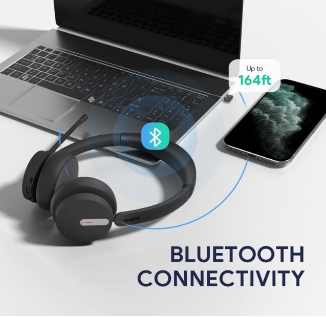 Yealink BH70 Dual Bluetooth Wireless Stereo Headset UC USB-C