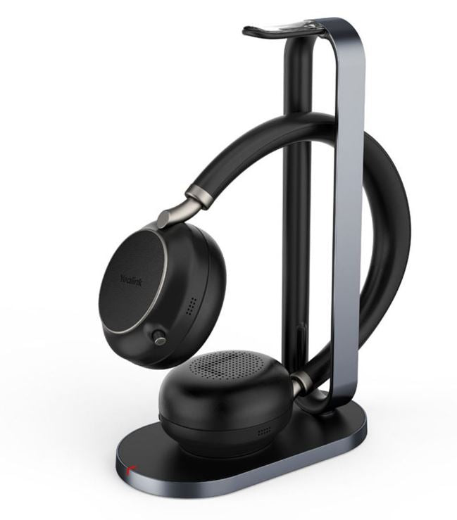 Yealink BH76 Bluetooth Stereo Headset, UC, USB-C, Microsoft Teams & UC Certified, ANC, Charging Stand