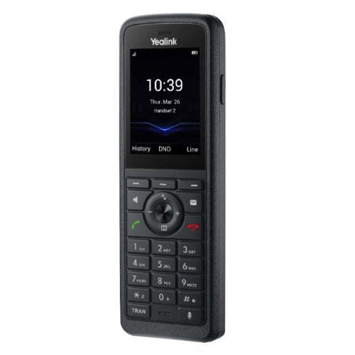 Yealink W59R-P Rugged DECT Handset Only, IP67, Bluetooth 5.2,dual-mic noise cancellation,21 hrs talk time,320 hrs standby, compatible W80/W90 multi