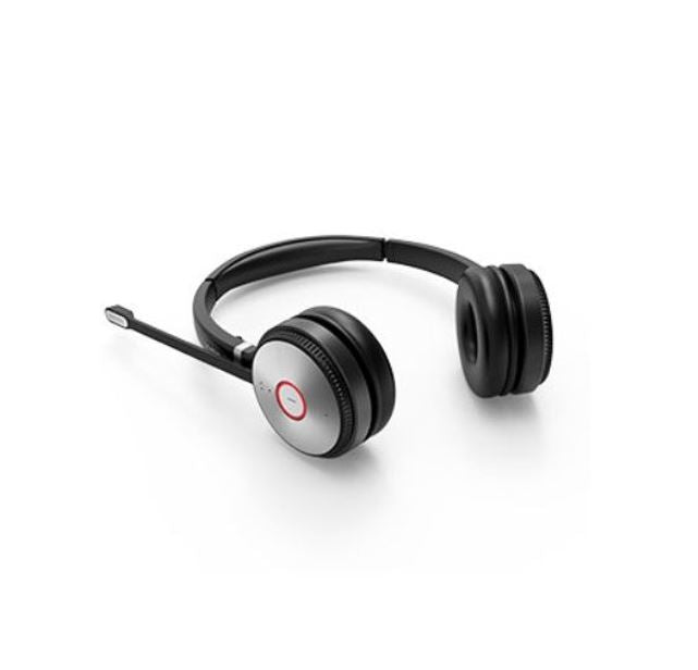 Yealink WH66 Dual Teams DECT Wireless Headset, UC Workstation, HD Voice, 2-Mic Noise Cancellation & 330° Adjustable, Leather Ear Cushions, Teams, Zoom