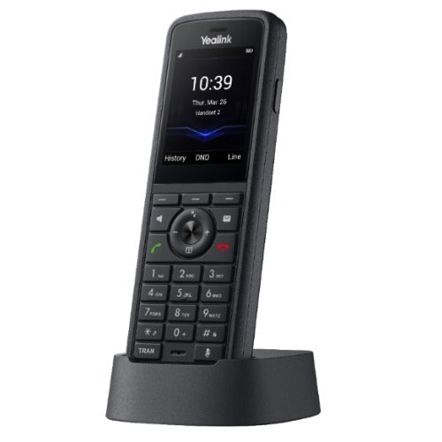 Yealink W59R-P Rugged DECT Handset Only, IP67, Bluetooth 5.2,dual-mic noise cancellation,21 hrs talk time,320 hrs standby, compatible W80/W90 multi